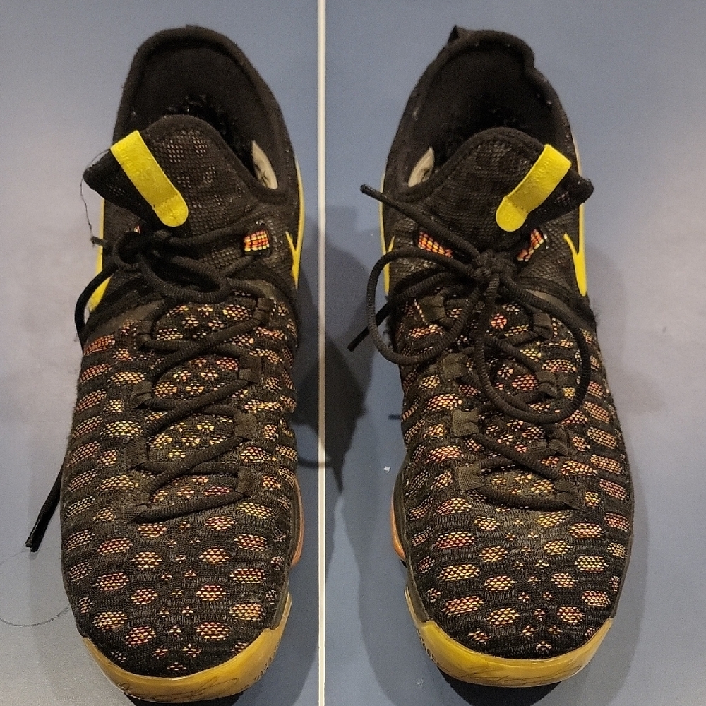 Black and Yellow Men's Athletic Shoes - Kevin Durants